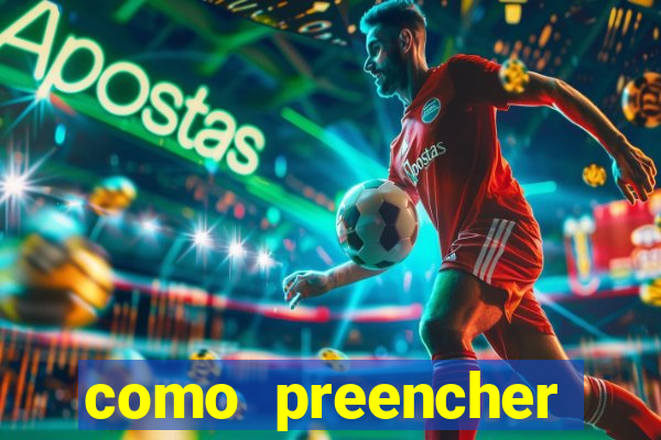 como preencher recibo de pagamento